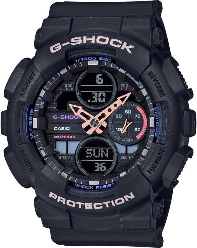 Противоударные женские часы Casio G-Shock GMA-S140 с элегантным дизайном и высокой надежностью