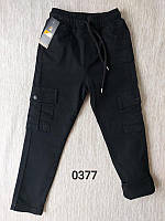 Утепленные на флисе джинсы для мальчиков 8-12 лет 152