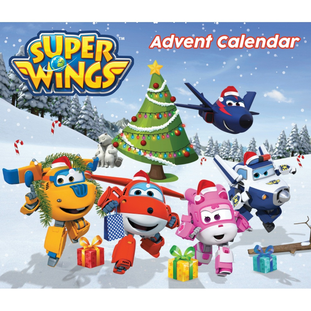 Новорічний Адвент календар Супер крила Super Wings Advent Calendar 24 подарунка