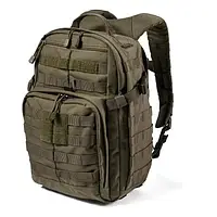 Рюкзак тактичний 5.11 Tactical "RUSH12 2.0 Backpack", штурмовий армійський рюкзак олива НАТО 24 л для військових