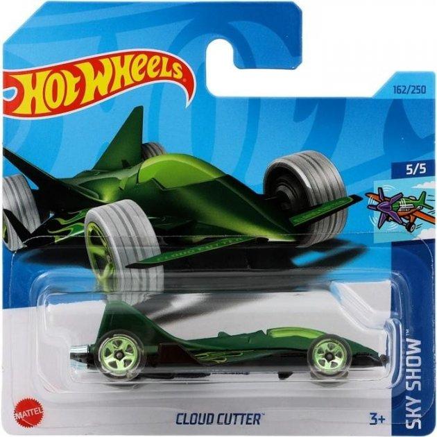 Машинка-літак Хот Вілс 1:64 Cloud Cutter колекція Sky Show Hot Wheels Mattel HKH92