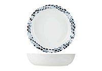 Тарелка глубокая (для пасты) Cosy and Trendy Mosaic Blue D21,5XH5,3 см 2294022