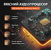 Портативна Bluetooth-колонка 5 Вт мінідинамік з TF-картою акумуляторна синя для дому та вулиці, фото 5