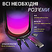 Колонка Bluetooth Pulse 4 портативна з підсвіткою світильником 10 Вт USB Type-C AUX FM-радіо, фото 8