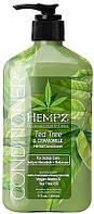Кондиционер с чайным деревом, ромашкой, веганским биотином для ухода за кожей головы - Hempz Daily Tree &