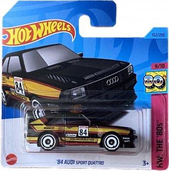 Машинка Хот Вілс 1:64 84 Audi Sport Quattro колекція HW: The `80s Hot Wheels Mattel HKG88, фото 1