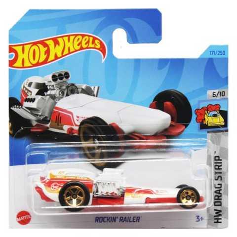 Машинка Хот Вілс 1:64 Rockin` Railer колекція HW Drag Strip Hot Wheels Mattel HKG53