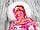 Зимовий конверт кокон в коляску для новонароджених і муфта на флісі з хутряною опушкою 8000 МЛН, фото 4