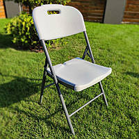 Складний стілець Сучасний  (стандартний тип) 47,5*59*86,5см белый SW-00001607