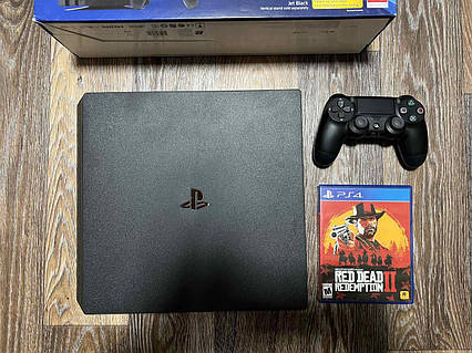 КОНСОЛЬ SONY PLAYSTATION 4 PRO (PS4 PRO) BLACK + Red Dead