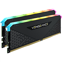 Модуль памяти Corsair 32 GB (2x16GB) DDR4 3600 MHz Vengeance RGB RS (CMG32GX4M2D3600C18)