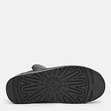 Уггі чорні короткі еко шкіра маломірки розмір 24,5см 25см 25,5см 27см 28см, фото 8