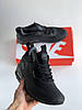Термо кросівки чоловічі Nike Air Max 90 Winter Black Взуття Найк Аїр Макс чорні текстильні осінь зима, фото 4