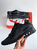 Термо кросівки чоловічі Nike Air Max 90 Winter Black Взуття Найк Аїр Макс чорні текстильні осінь зима, фото 5