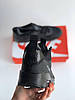 Термо кросівки чоловічі Nike Air Max 90 Winter Black Взуття Найк Аїр Макс чорні текстильні осінь зима, фото 6
