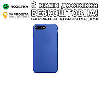 Чохол накладка для iPhone 7 Plus силіконова iPhone 7 Plus Синій