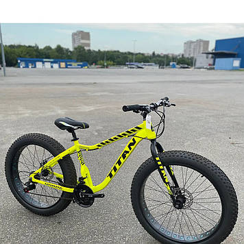 Велосипед Titan Crossover 26" фетбайк. Рама 17". 264TWFT21-003615.
