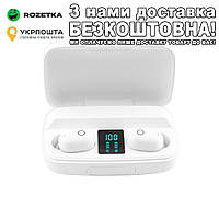 OD BT011 с кейсом Bluetooth наушники Белый