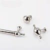 Ручка-кнопка Neosilver Elegance сучасна класика RT-OL-1059-060 Nickel Silver нейзильбер, фото 5