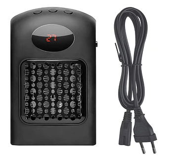 Портативний нагрівач MIni Heater 900W, тепловентилятор, чорний (AM-30)