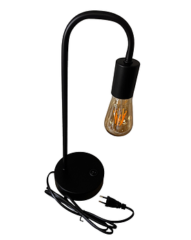 Настільна лампа Industrial Table Lamp, чорна (AM-121)