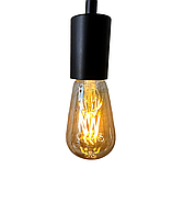 Настільна лампа Industrial Table Lamp, чорна (AM-121), фото 6