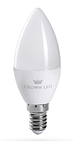 Лампа дневного света CROWN LED DL02, 7W LED, E14, 650 lm 5000K, 1 шт (AM-3)