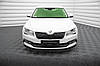 Сплітер Skoda Superb 3 (15-19) тюнінг обвіс губу елерон (V3), фото 3