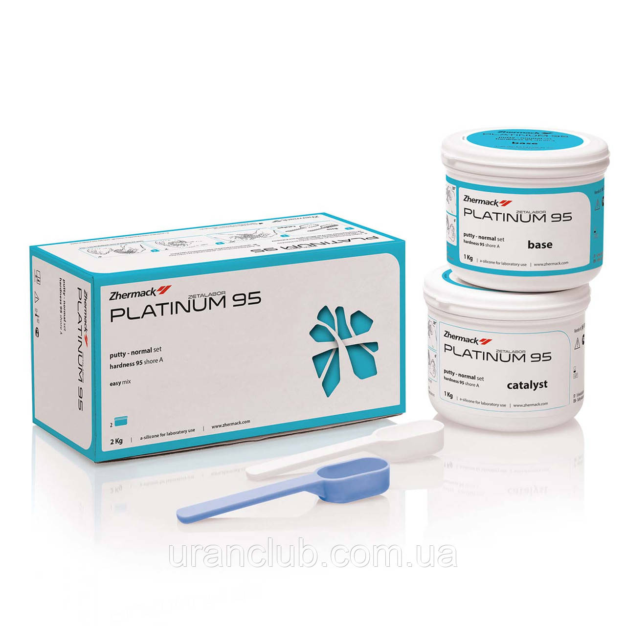 PLATINUM 95 (Платинум), термостойкий (200С) A-силикон для использования в зуботехнической лаборатории - фото 2 - id-p2026865974