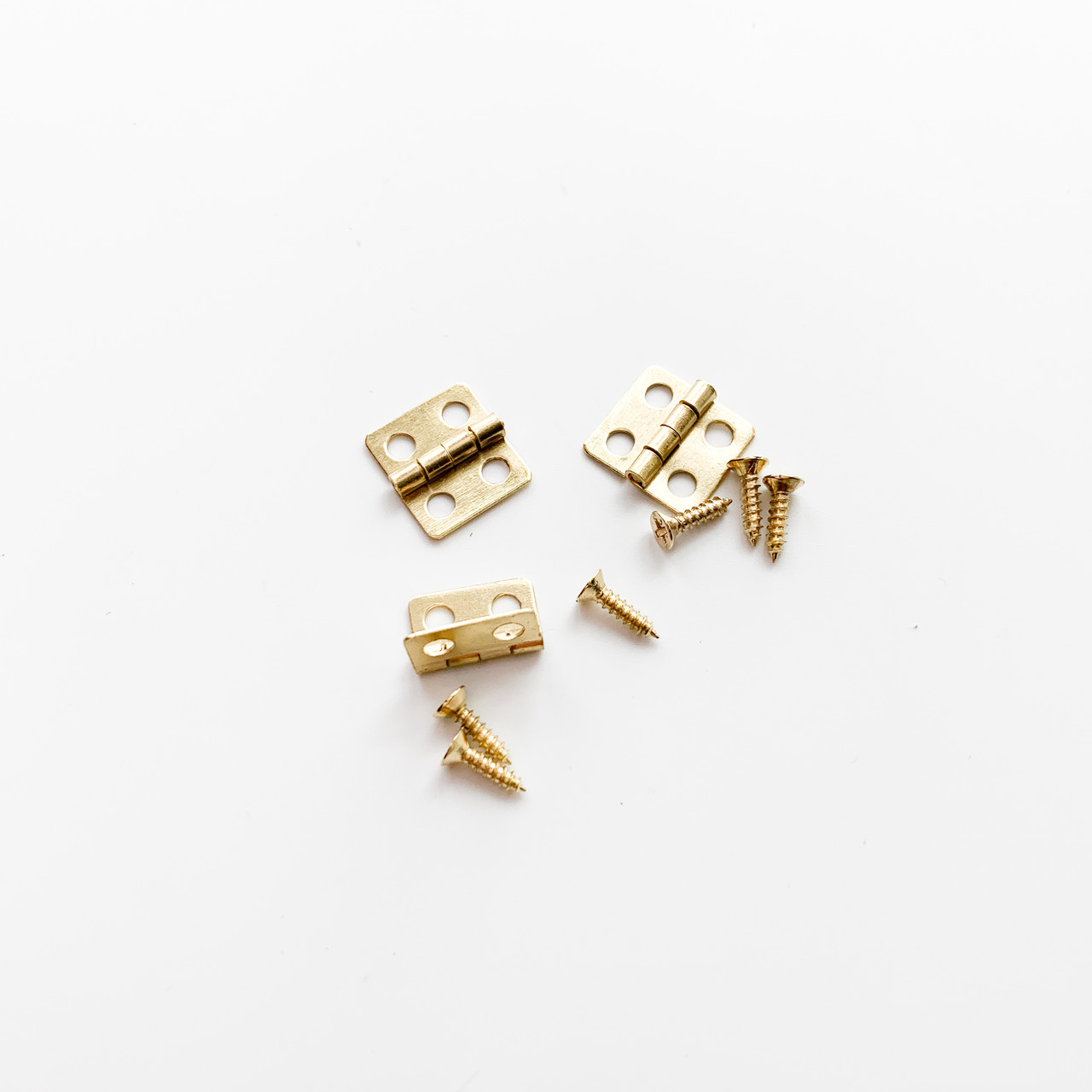 Міні петля для скриньки 12*13 мм Золото, фото 1