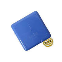 Пластиковий ланч бокс для їжі 1.4Л, квадратний, блакитний SNMZ, фото 2