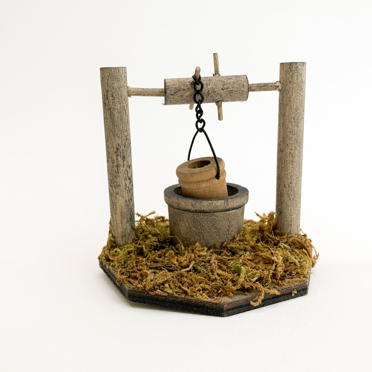 Мініатюра Колодязь 8*8.5 см Темно-коричневий, фото 1