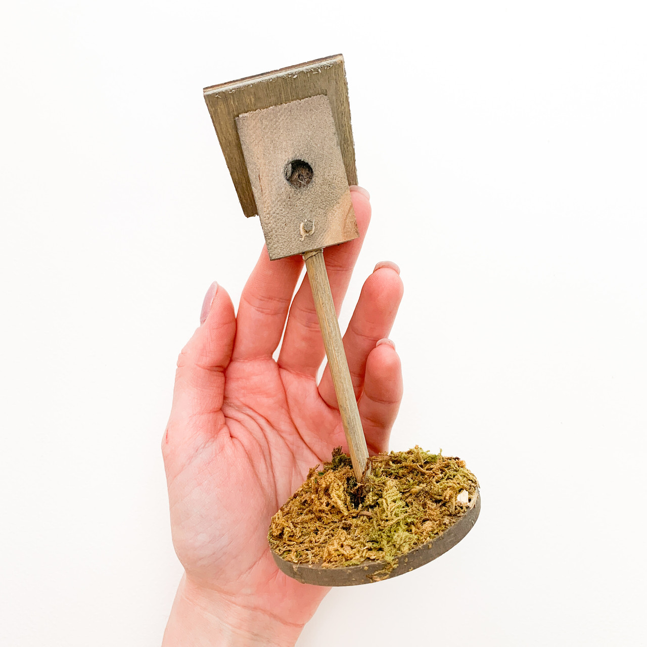 Мініатюра годівниця для птахів 14*7 см, фото 1