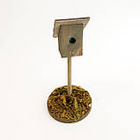 Мініатюра годівниця для птахів 14*7 см, фото 2