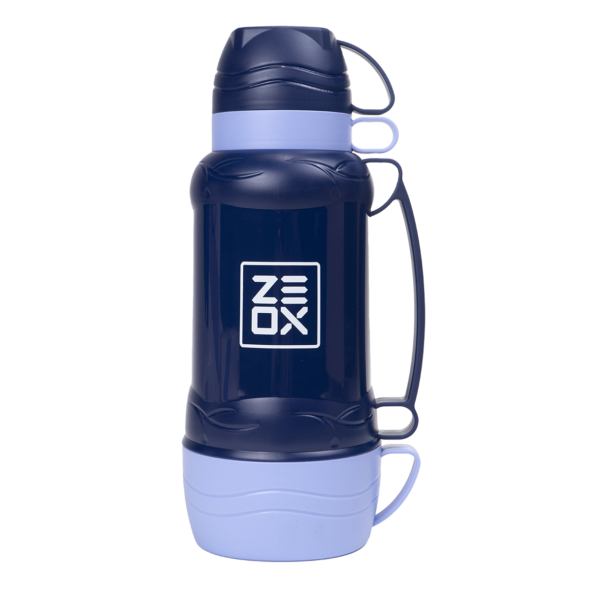 Термос питний Zeox Besar 1.8 л зі скляною колбою (тримає температуру до 24 годин, 3 чашки)