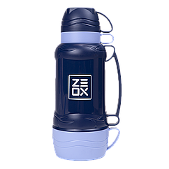 Термос питний Zeox Besar 1.8 л зі скляною колбою (тримає температуру до 24 годин, 3 чашки)