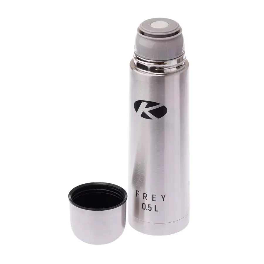 Термос Kalipso Frey 0.5 л з нержавіючої сталі (тримає температуру до 24 годин), термос питний для чаю та кави, фото 1