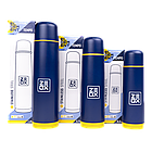 Термос ZEOX Tempo 0.5 л з нержавіючої сталі (тримає температуру до 24 годин), термос питний для чаю та кави, фото 7