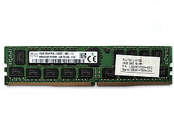 Оперативна пам'ять Hynix DDR4 16 GB 2400 MHz PC4-19200T 2Rx4 ECC REG Б/У (№785)