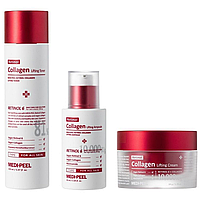 Набор для лифтинга MediPeel с ретинолом и коллагеном Retinol Collagen Lifting Care Set крем, сыворотка, тоник