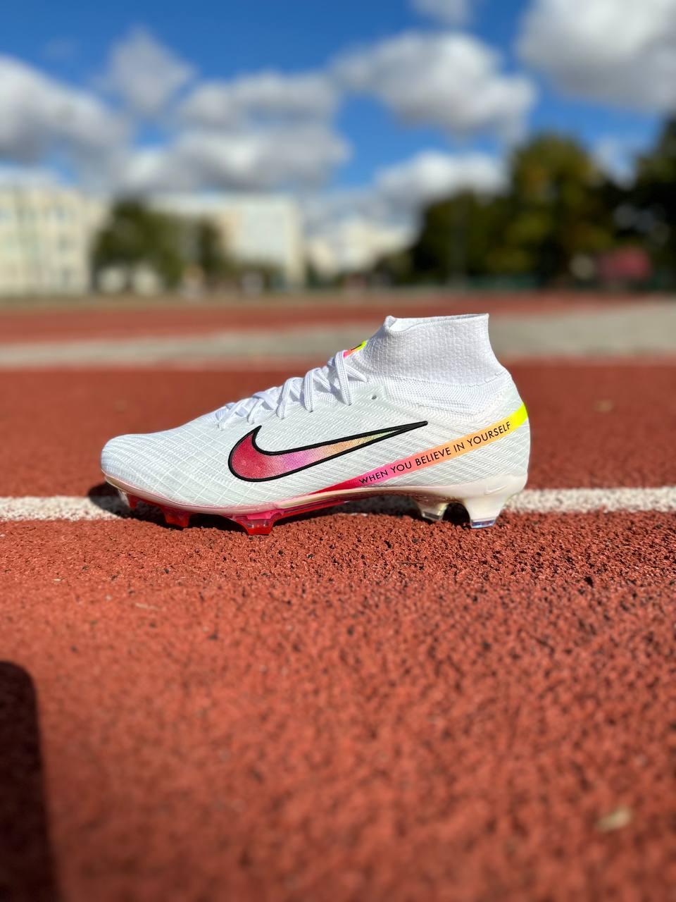 Nike Mercurial Superfly 9 FG Elite White ID 1973467581