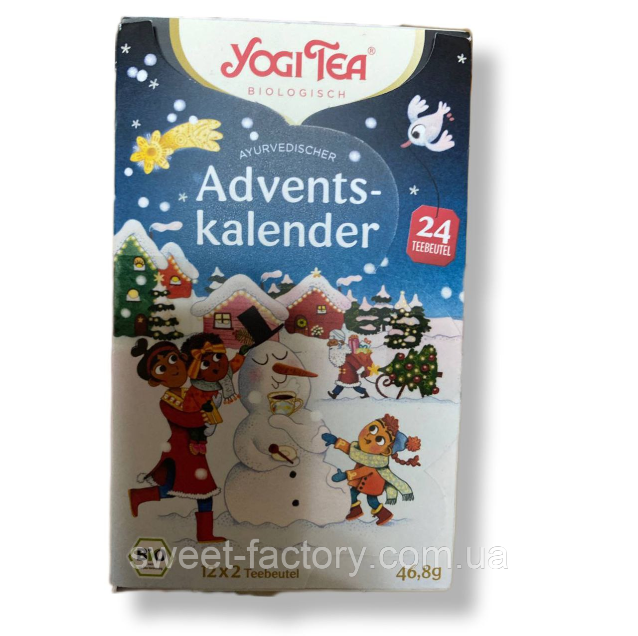 Адвент Календар Yogi Tea Ayrvedischer Adventskalender 2023 24s 46g