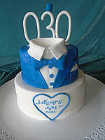 Торт двоярусний