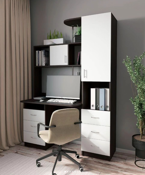 Комп'ютерний стіл «Оскар» 3D прямий, фото 1