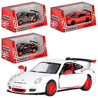 Игрушка Машина металлическая 2010 Porsche 911 GT3 RS в коробке 16*8,5*7,5см