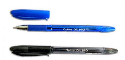 Ручка масляна OPTIMA OIL PRO товщина 0,5 мм O15616-01 чорна