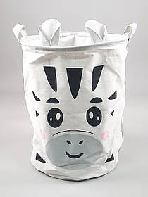 Кошик флізеліновий рожевого кольору для зберігання одягу, іграшок, білизни тощо.