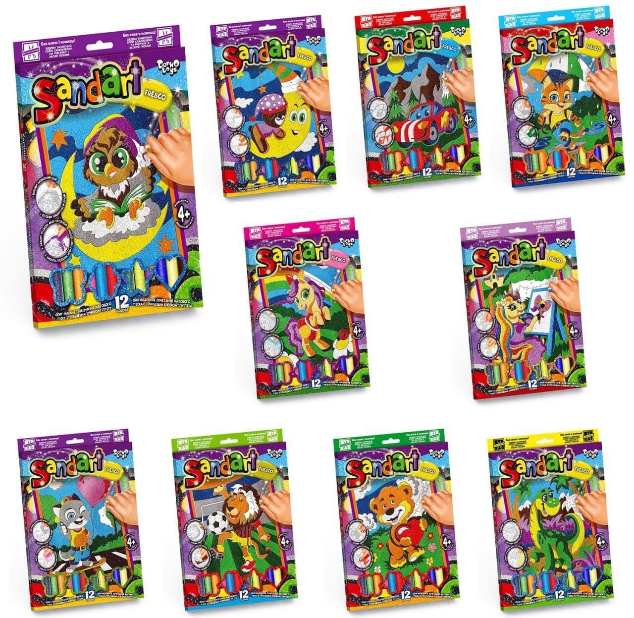 Креативна творчість Фреска з піску Sand Art