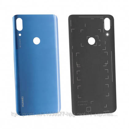 Задня панель корпусу (кришка акумулятора) для Huawei P Smart Z Синій, фото 1