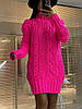 Сукня туніка жіноча в стилі оверсайз машинне в'язання виробництво Туреччина, фото 3